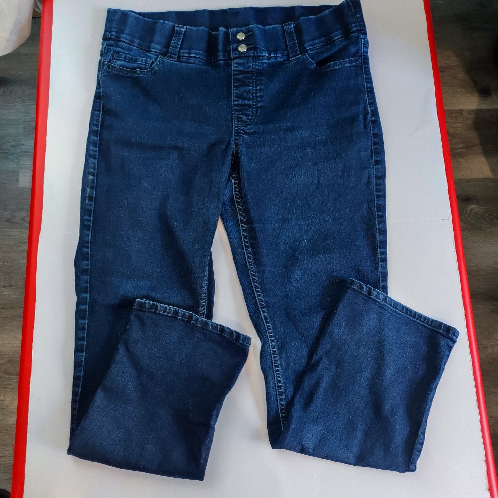 Lee Rider Jeans Denim Blue Women's Waist Size 18